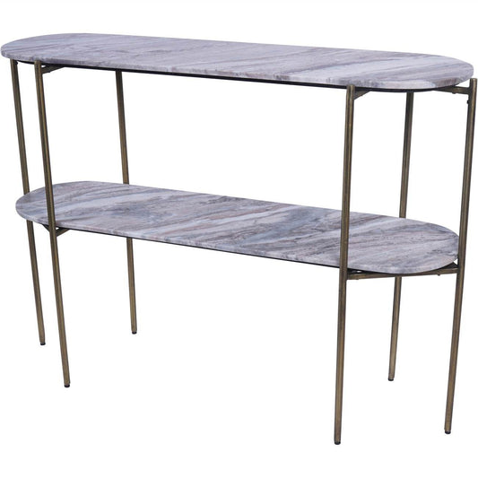 Toronto Marble Top and Base Console Table - Pak Tao