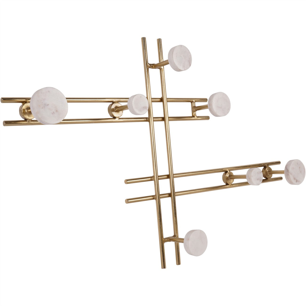 Genoa Iron and Marble Seven Wall Hanger