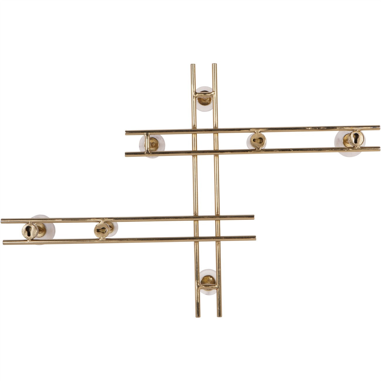 Genoa Iron and Marble Seven Wall Hanger