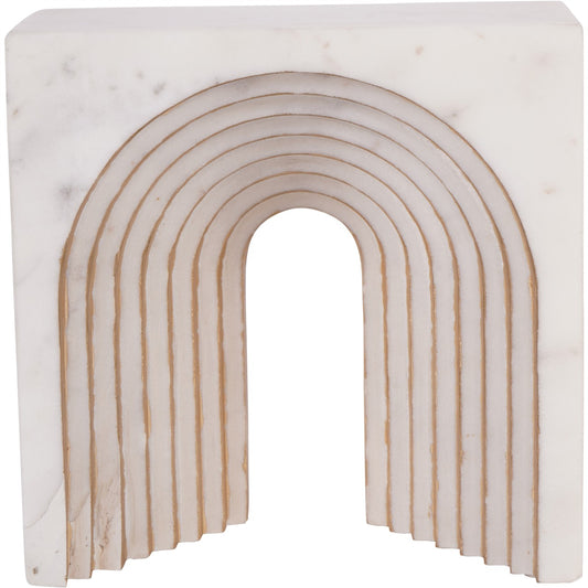 Genoa White Marble Decorative Sculpture