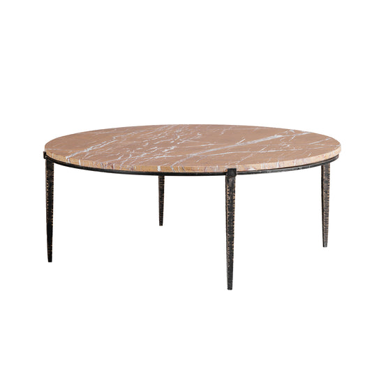 Leo Forest Brown Marble Coffee Table