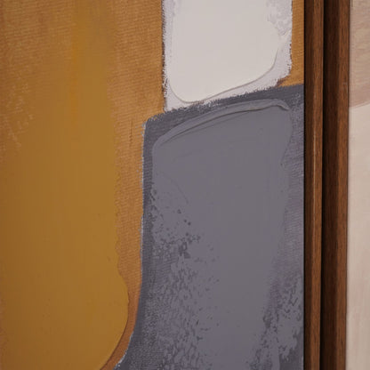 Modern Abstract Set of 2 Framed Canvas Wall Art 160x120cm