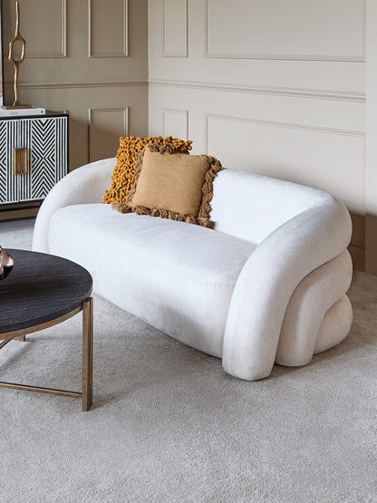 Casa Two Seater Sofa Cream