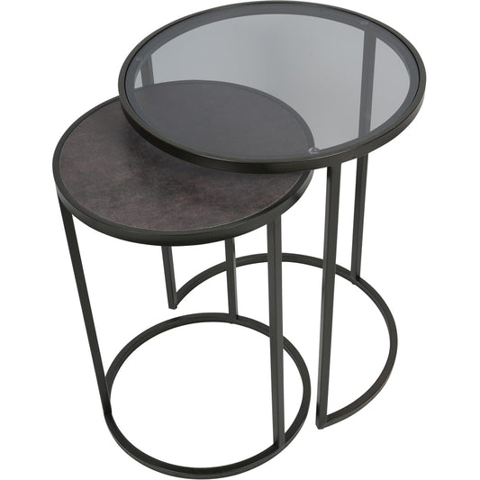 Turner Set of 2 Nesting Side Tables