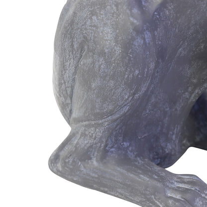 Baxter Large Sitting Dog Sculpture