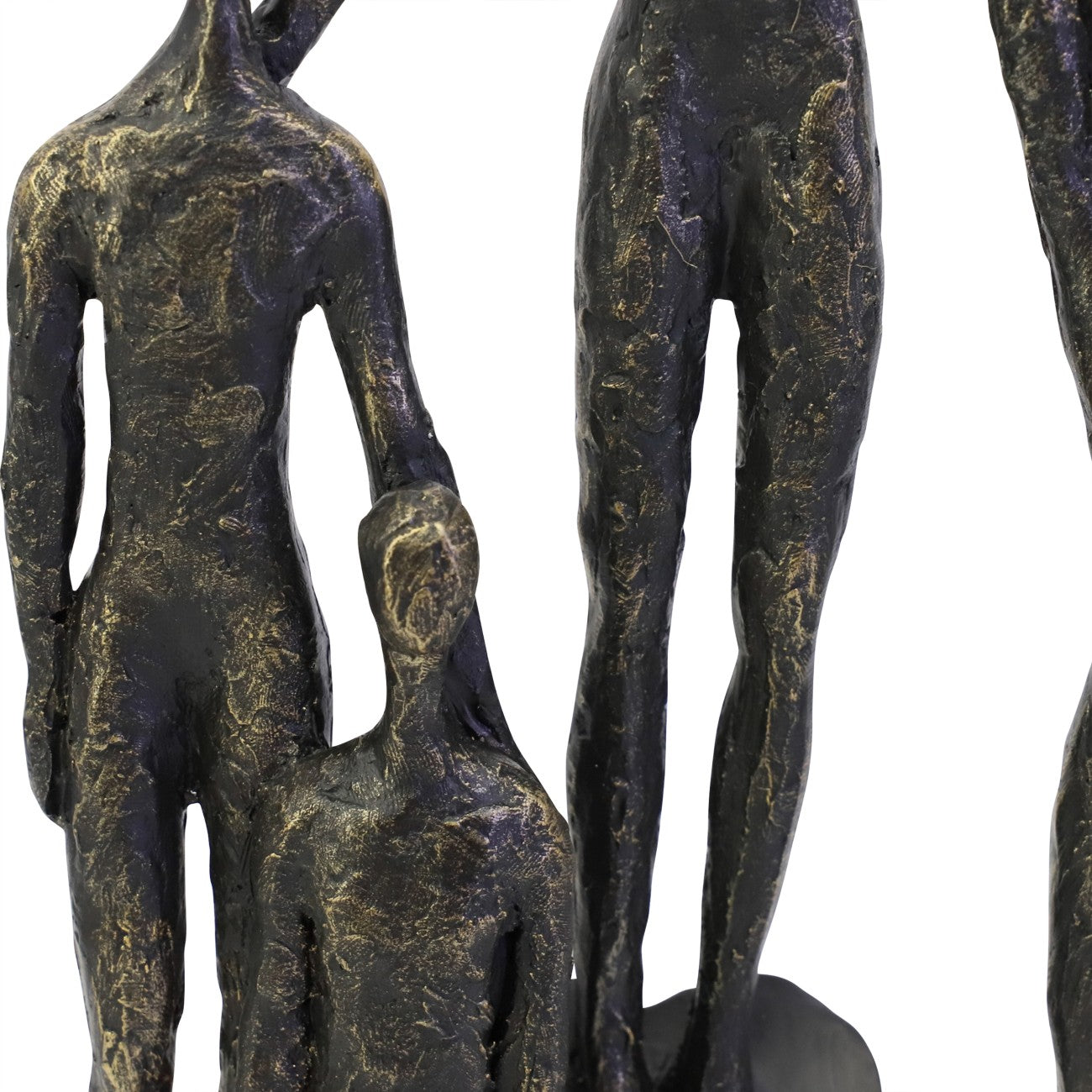 Abstract Family Sculpture on Hearts Plinth