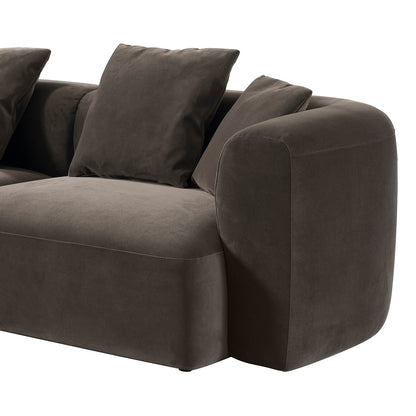 Wicklow Sofa In Brown Velvet