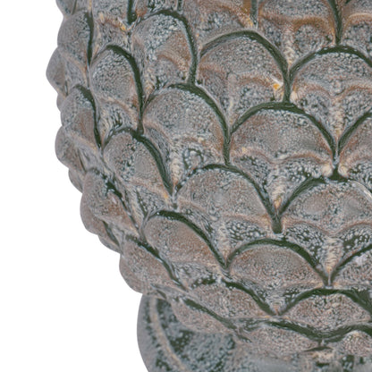 Verona Glazed Ceramic Table Lamp with Shade E27 60W