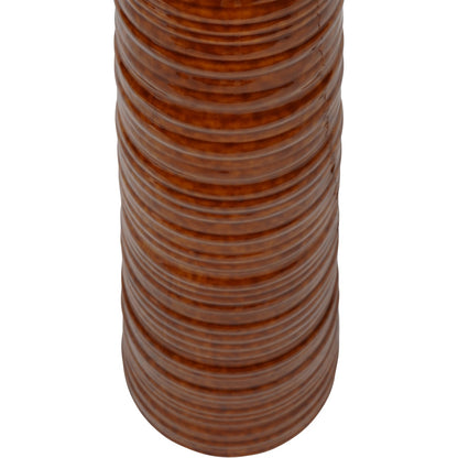 Tivoli Tall Ceramic Floor Lamp Terracotta with Shade E27 60W