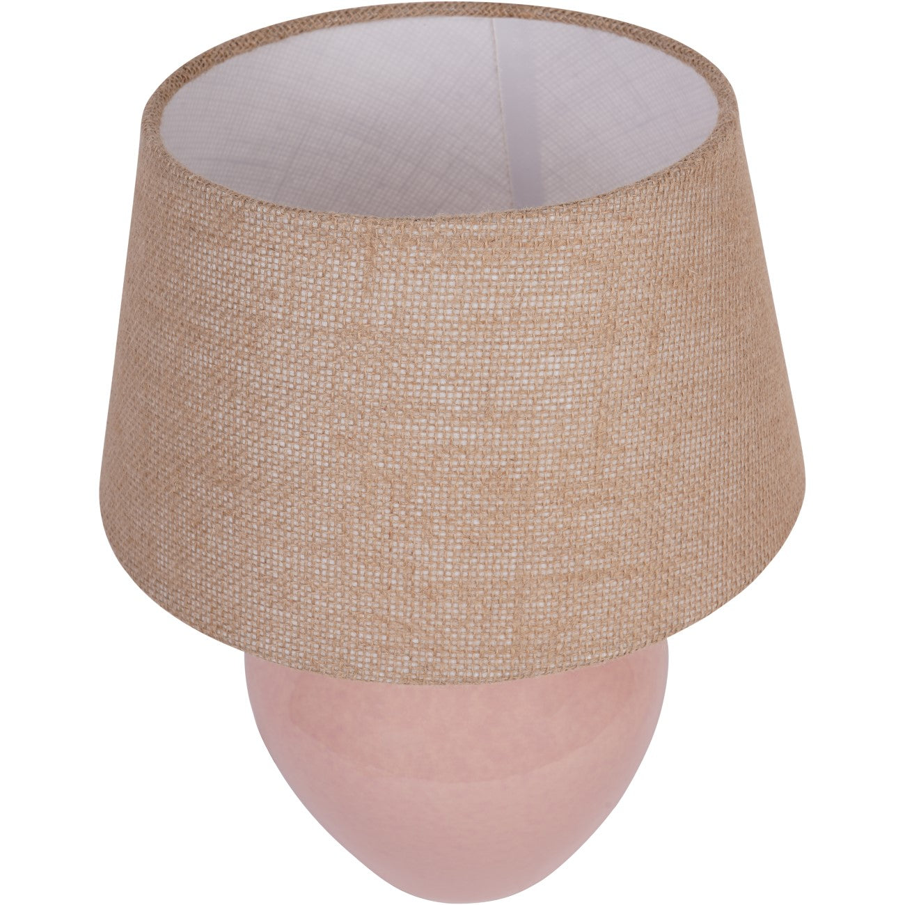 Aubrey Dusky Pink Ceramic Table Lamp Small E27 60W
