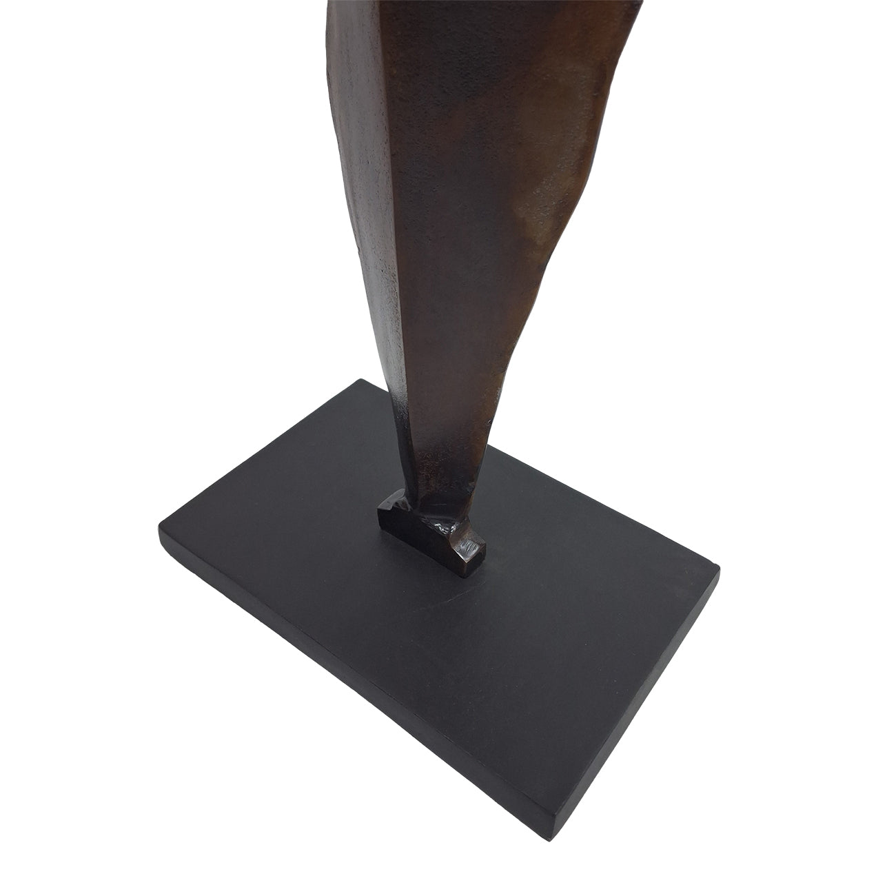 Moulton Twist Aluminium Abstract Leaf Sculpture