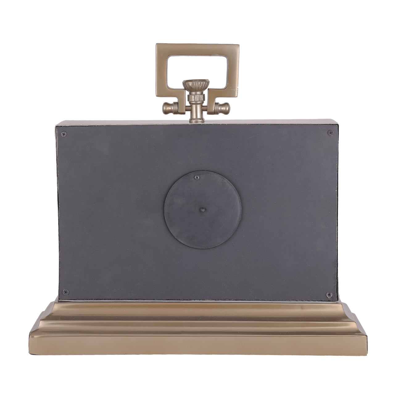 Latham Brass Rectangular Clock Small