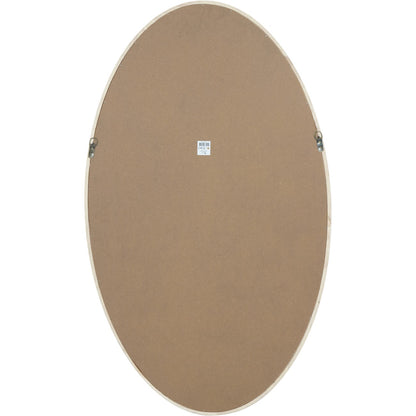 Hague Oval Natural Wood Mirror 119cm