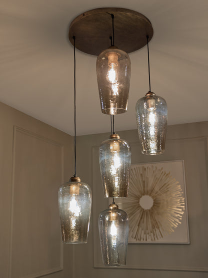 Belgrove 5 Light Cluster Pendant