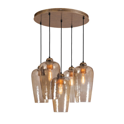 Belgrove 5 Light Cluster Pendant