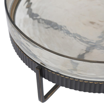 Beresford Glass Platter On Stand