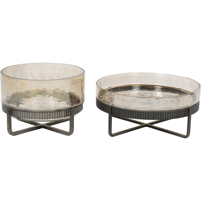 Beresford Glass Platter On Stand
