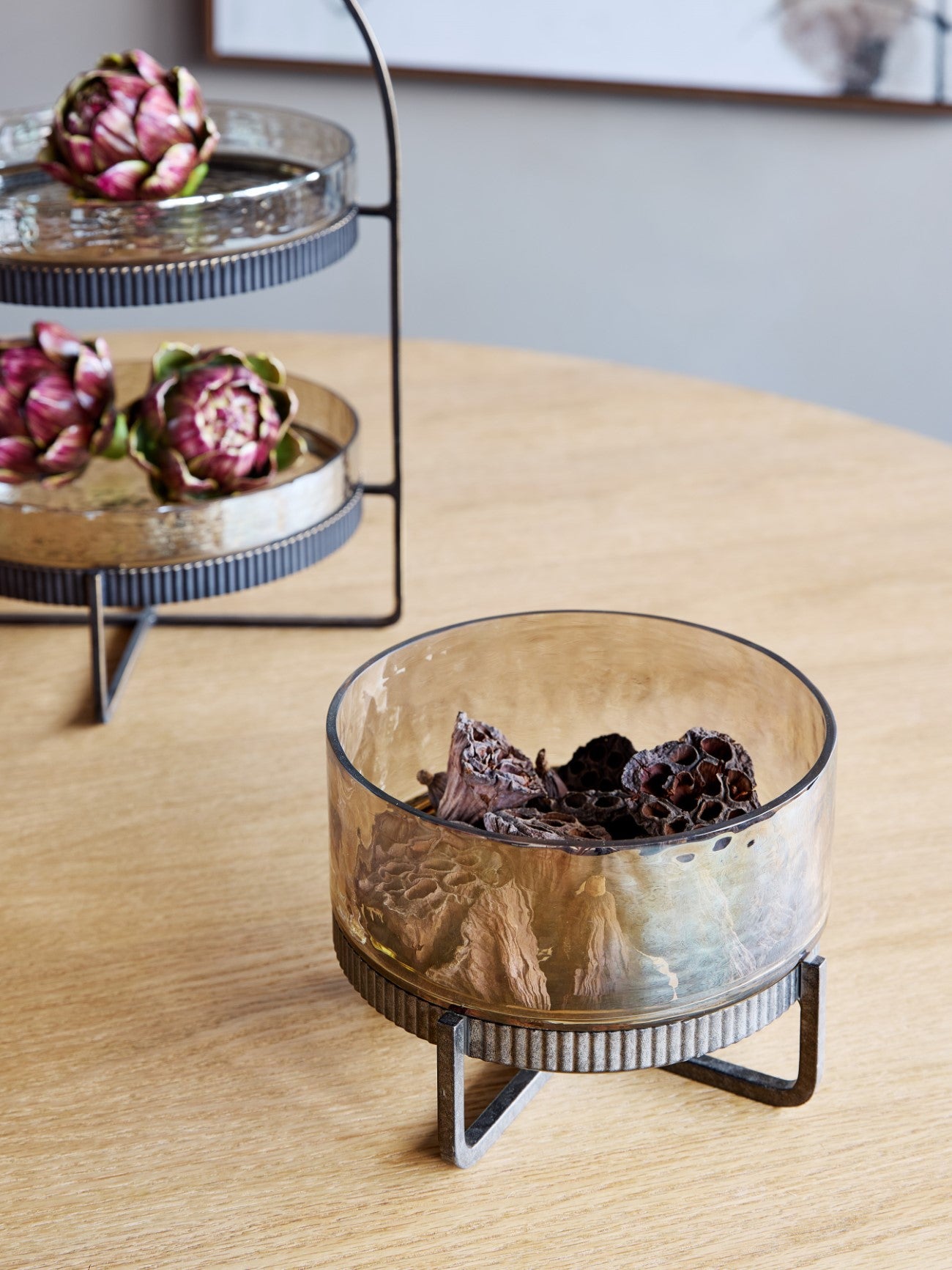 Beresford Glass Bowl On Stand