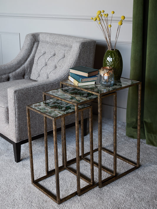 Laura Ashley Attleton Set of 3 Side Tables