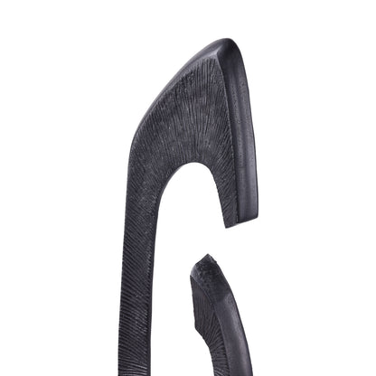Axis Black Aluminium Sculpture 117cm