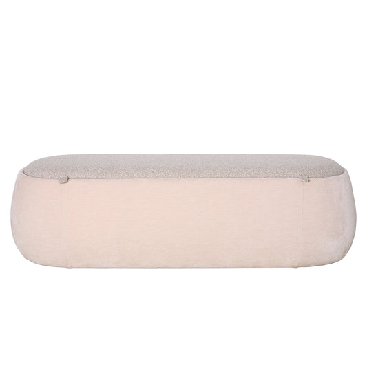 Clemance Storage Bench Mushroom