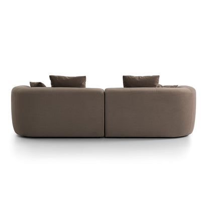 Wicklow Sofa in Soft Truffle Velvet