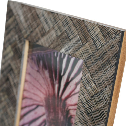 Herringbone Brown Horn Photo Frame 10x15cm