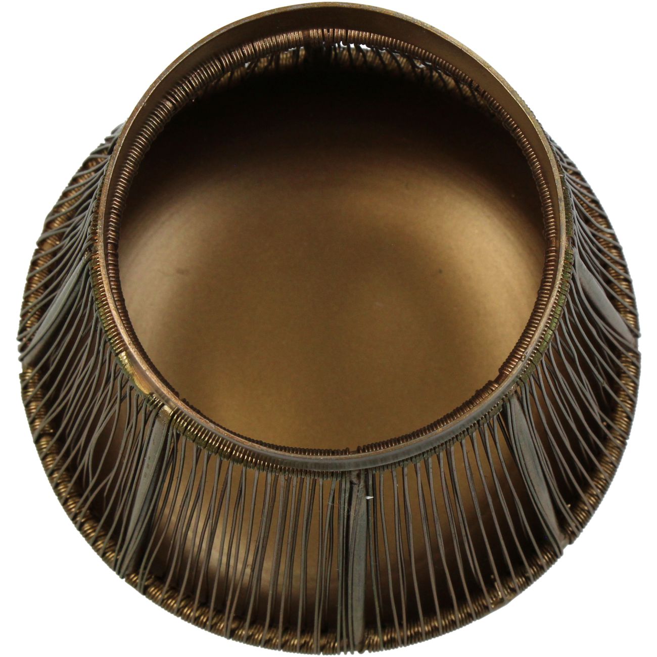 Candle Holder Iron Bronze 13.5cm