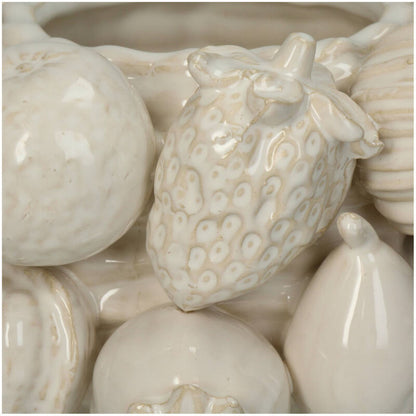 Ivory Orchard Ceramic Vase Small