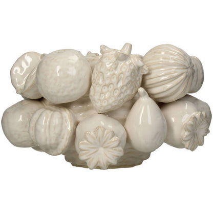 Ivory Orchard Ceramic Vase Small