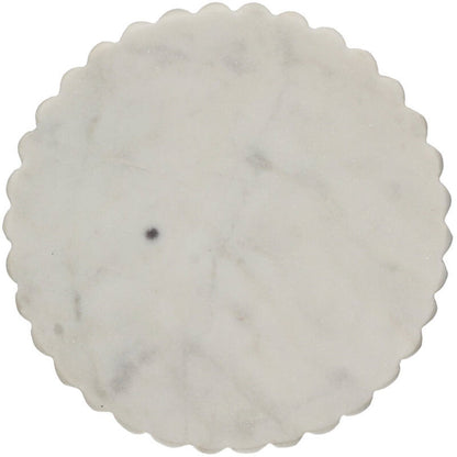 Amara White Marble Soap Dish