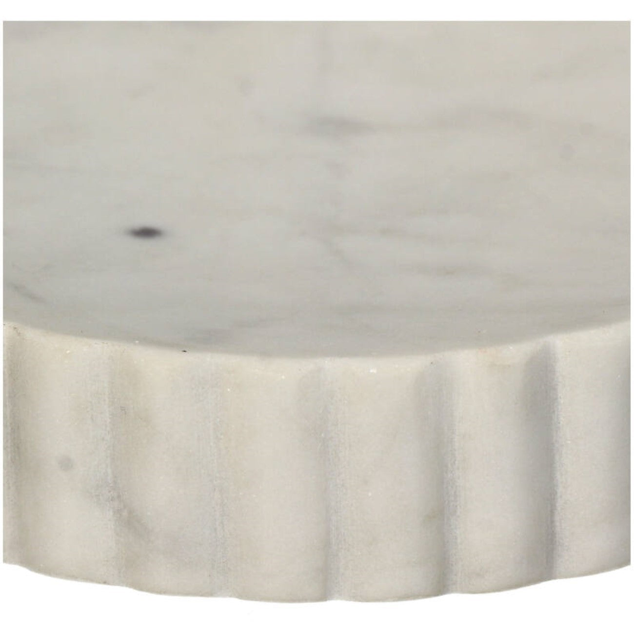 Amara White Marble Soap Dish