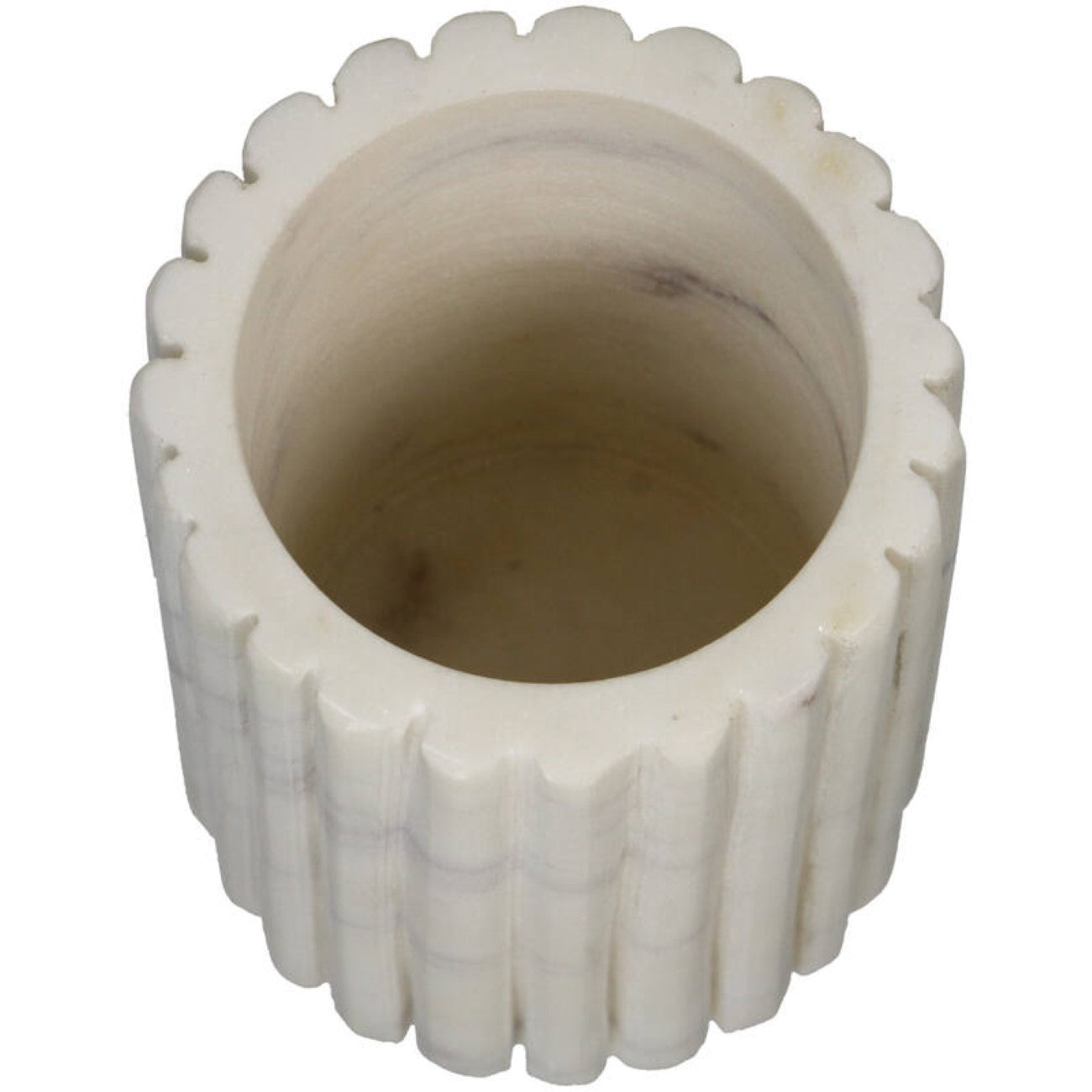 Amara White Marble Tumbler