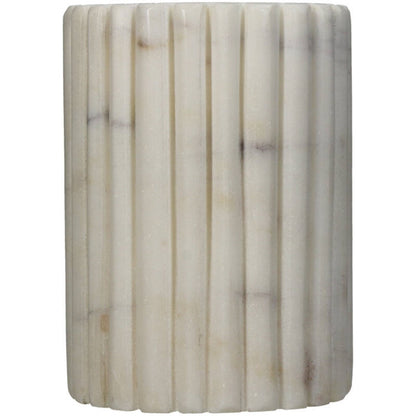 Amara White Marble Tumbler