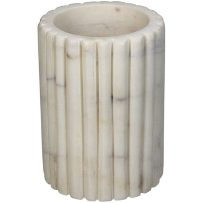 Amara White Marble Tumbler