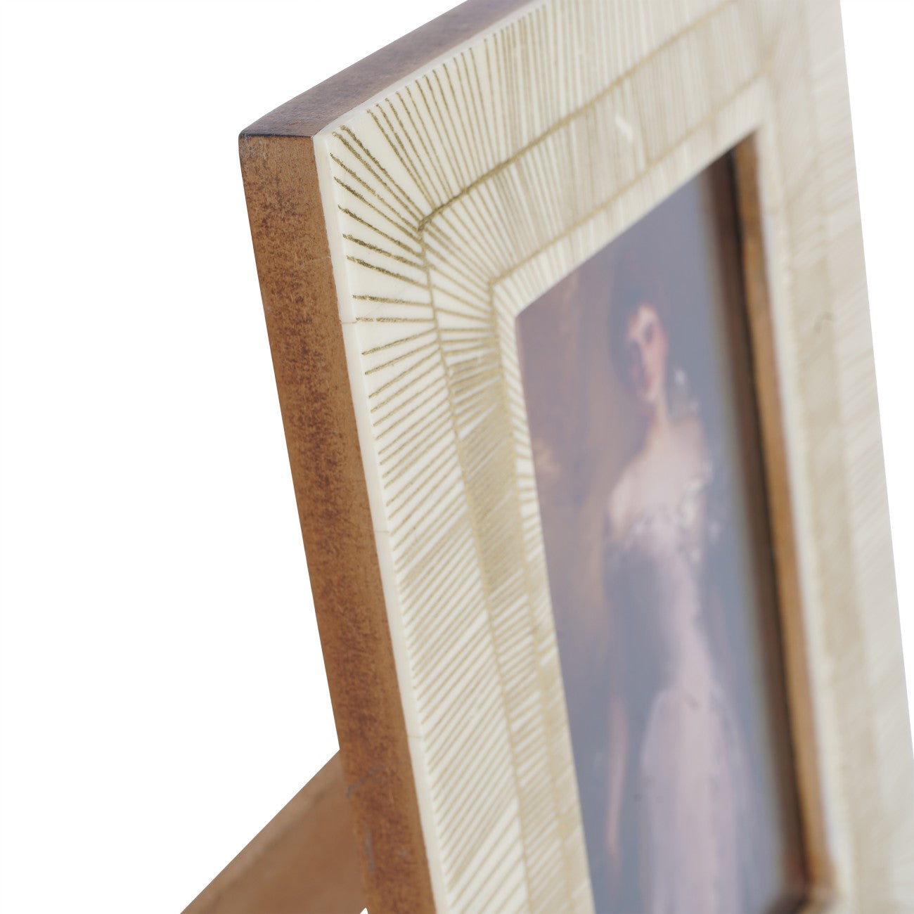 Dame Photo Frame White 5x7