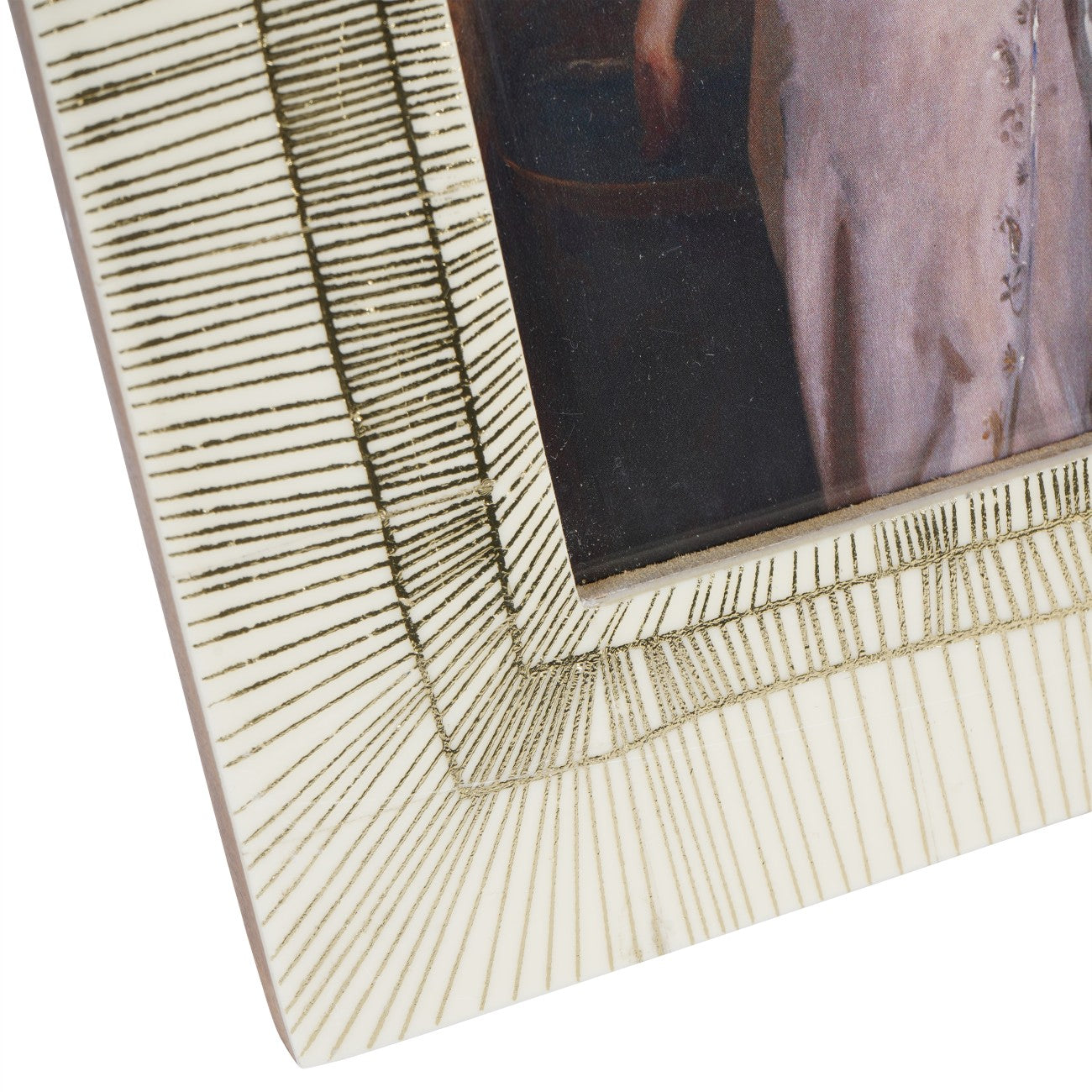 Dame Photo Frame White 5x7