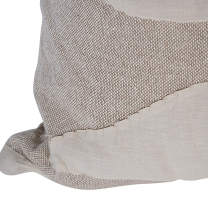 Drift Cushion Cotton Beige 90x40cm