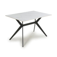 Timor 1.2m & 4 Lisbon Dining Set