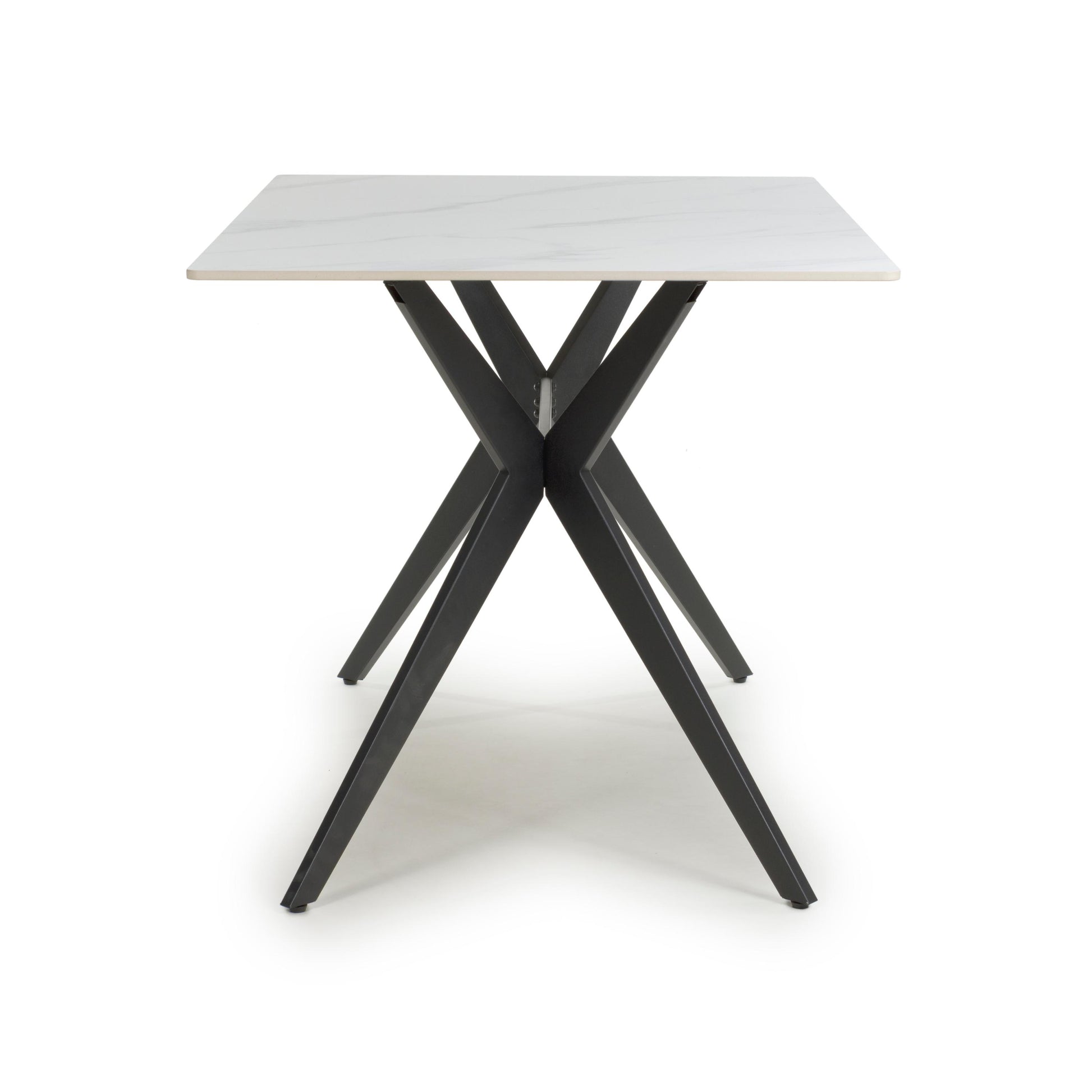 Timor 1.2m & 4 Lisbon Dining Set