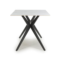 Timor 1.2m & 4 Lisbon Dining Set