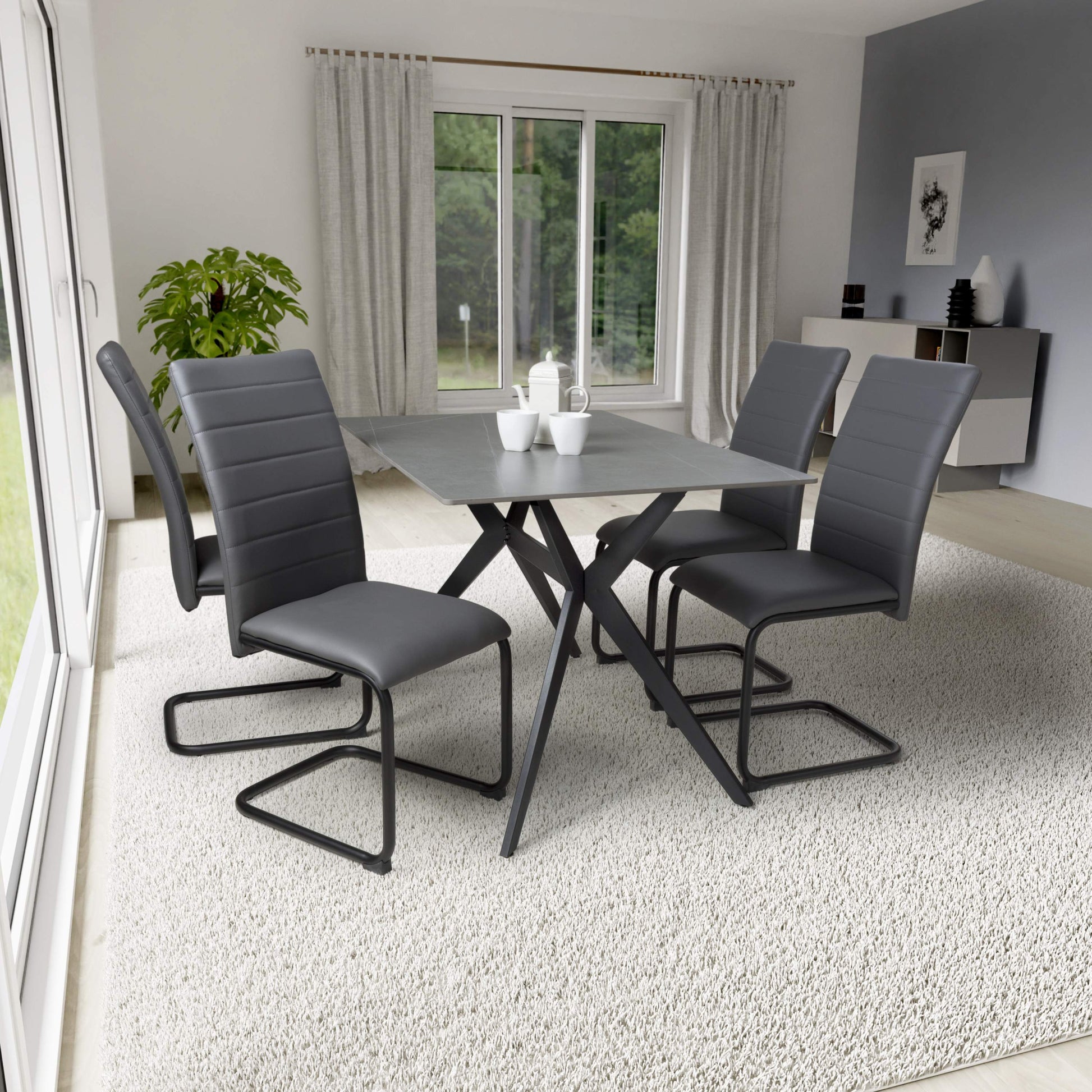 Timor 1.2m & Carlisle Dining Set