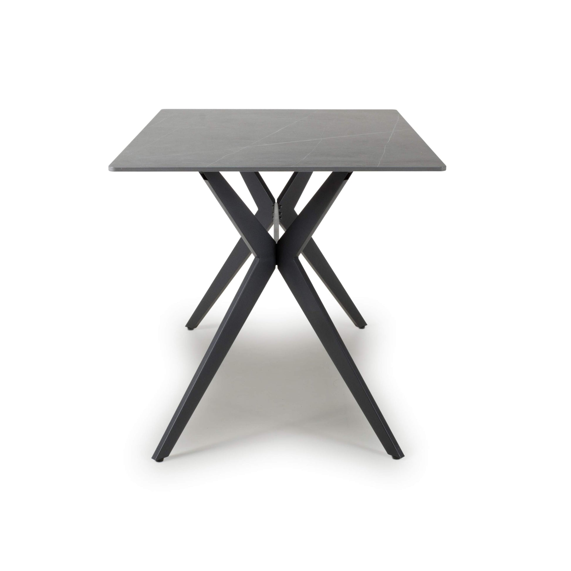 Timor 1.2m & 4 Lisbon Dining Set