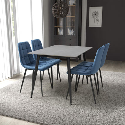 Monaco 1.2m & Madison Dining Set