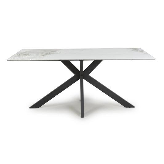 Tokyo Large 1.8m Ceramic White Dining Table