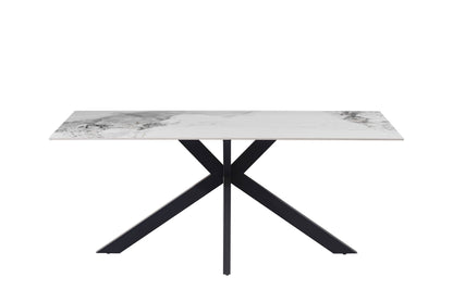 Tokyo Large 1.8m Ceramic White Dining Table