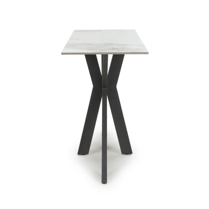 Tokyo Ceramic White Console Table