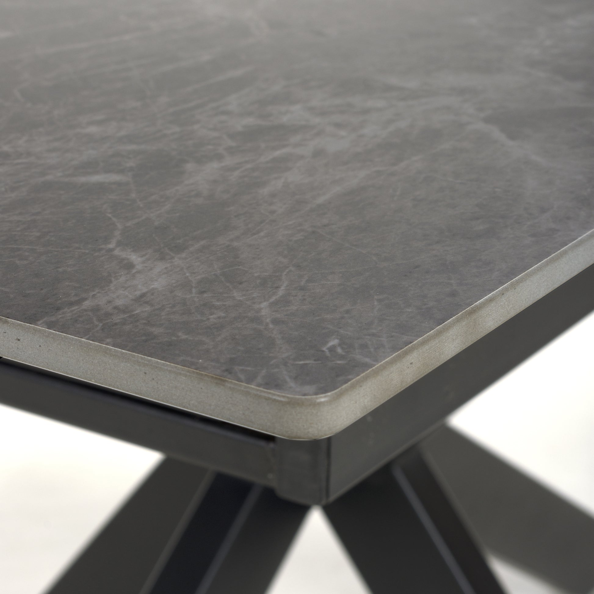 Tokyo Extender Grey & 4 Denver Mink Dining Set