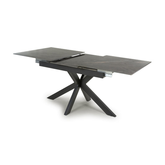 Tokyo Extender Grey & 4 Denver Mink Dining Set