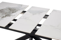 Tokyo 1.8m Extending White Dining Table